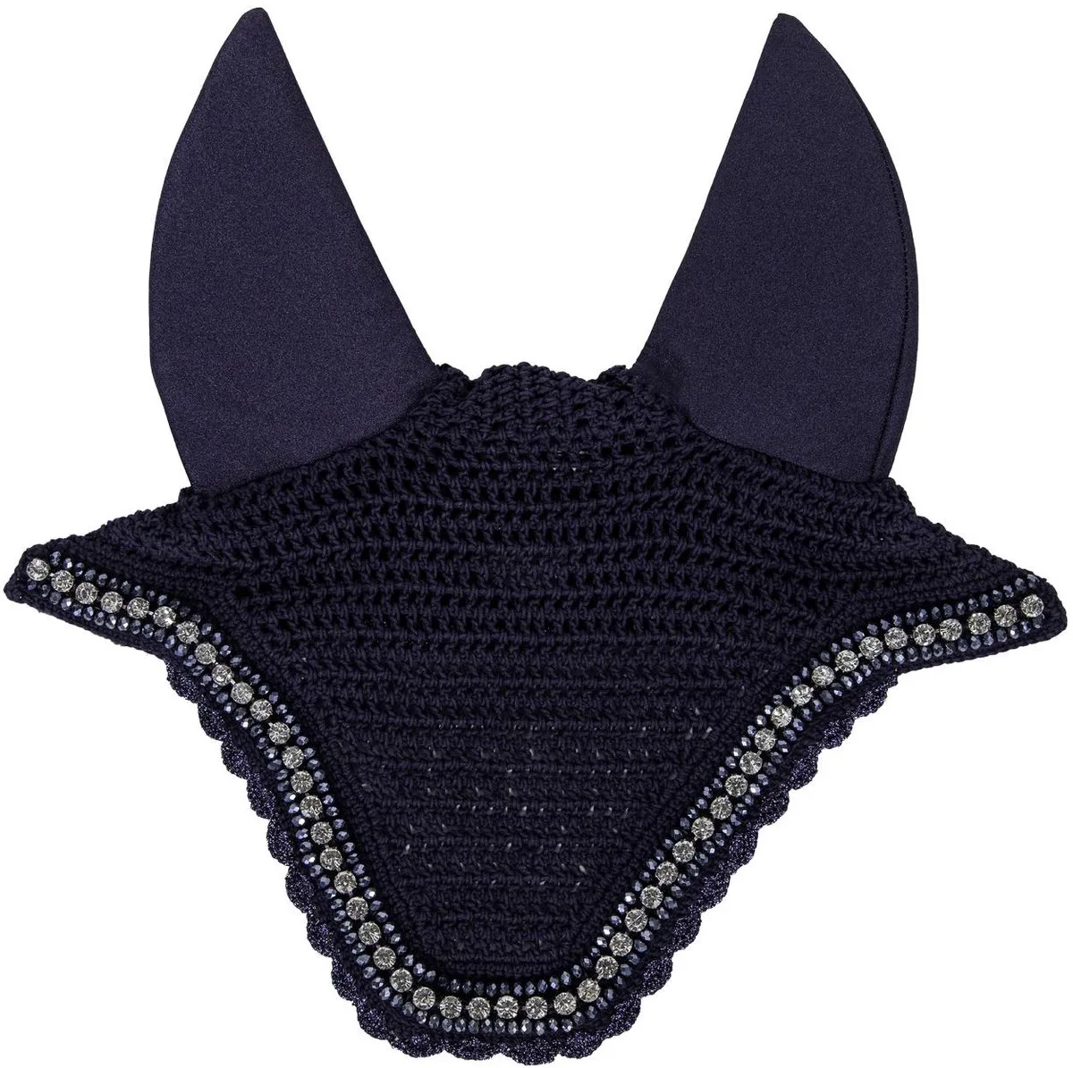 Oornetje Wellington big stone & pearl soundless donker navy de Kentucky Horsewear – photo produit