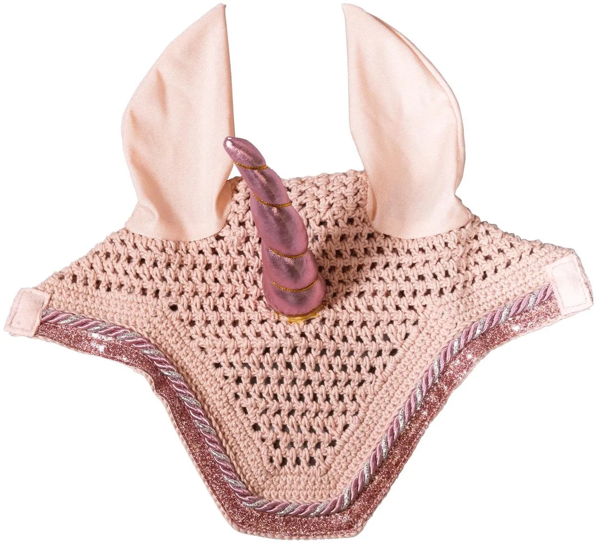 Oornetje wellington eenhorn glitter lichte roos pony von Kentucky Horsewear – Produktfoto