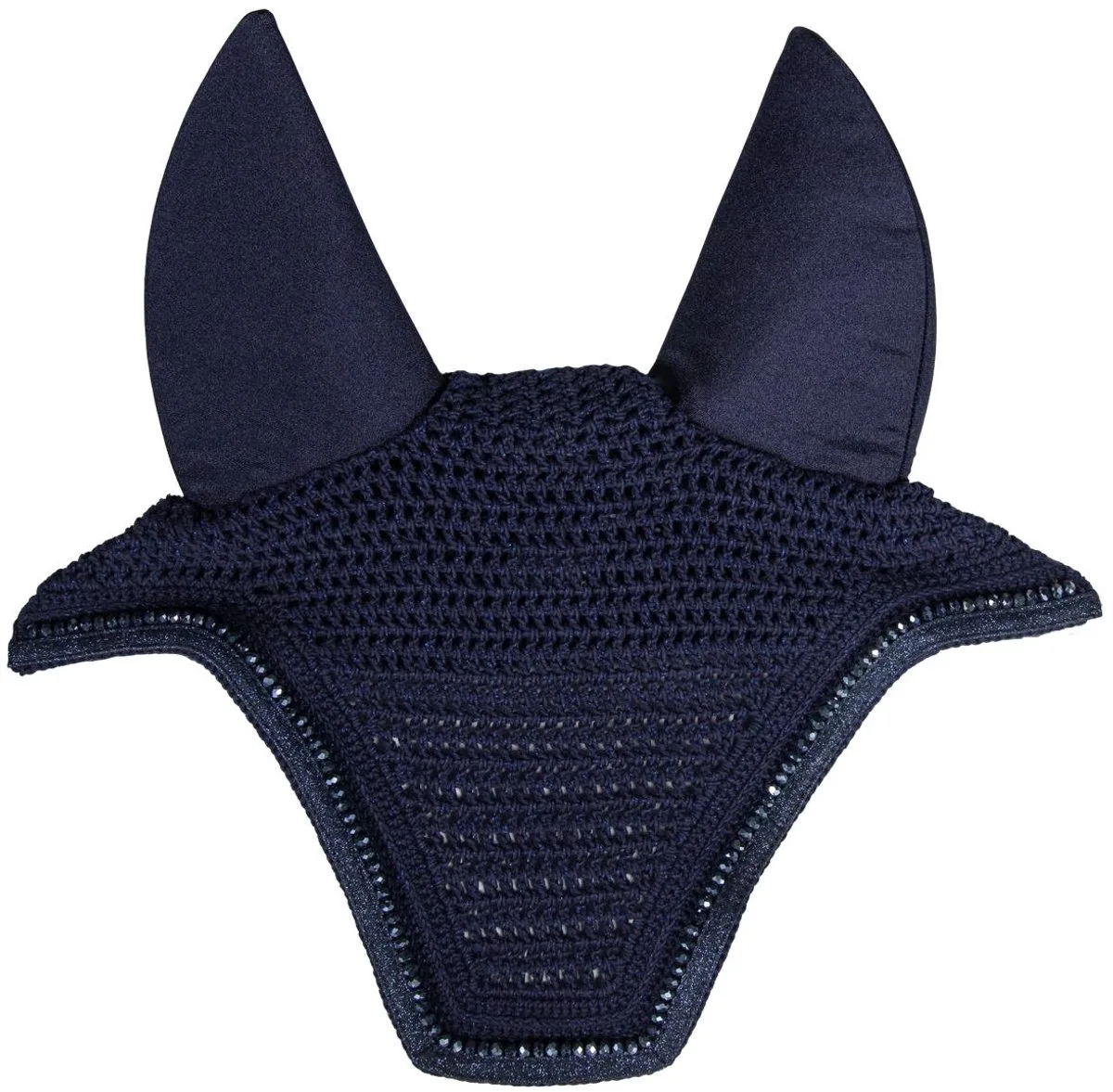 Oornetje Wellington glitter soundless donkerblauw de Kentucky Horsewear – photo produit