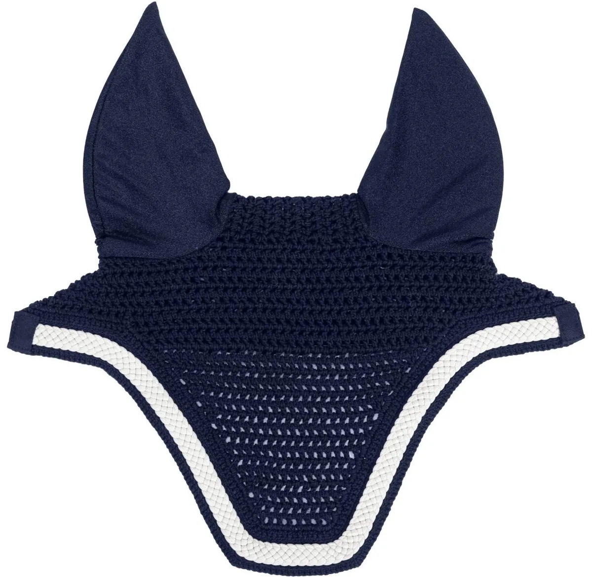 Oornetje Wellington met gevlochten koord marine Full de Kentucky Horsewear – photo produit