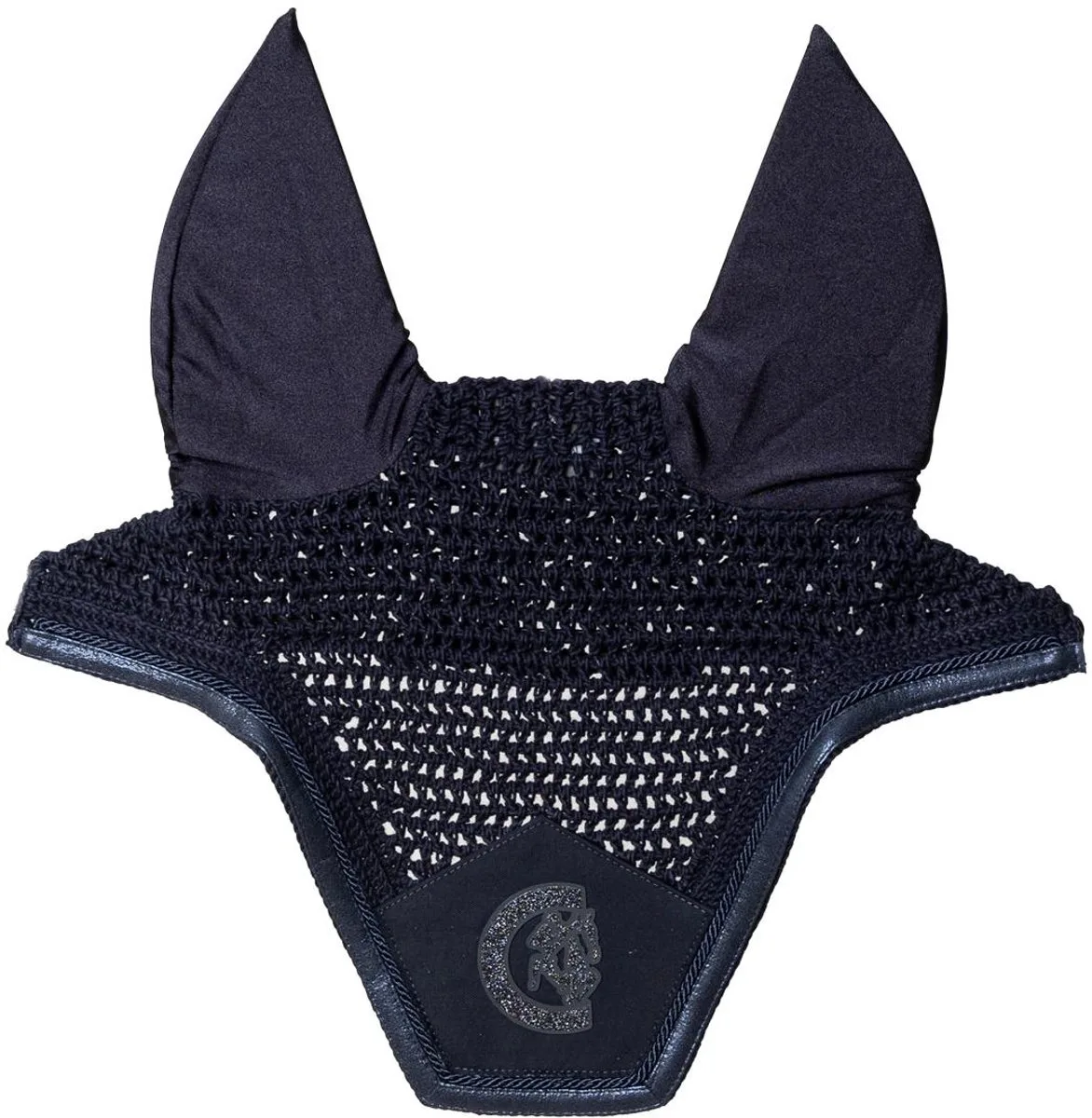 Oornetje wellington soundless glitter sparkling marine von Kentucky Horsewear – Produktfoto