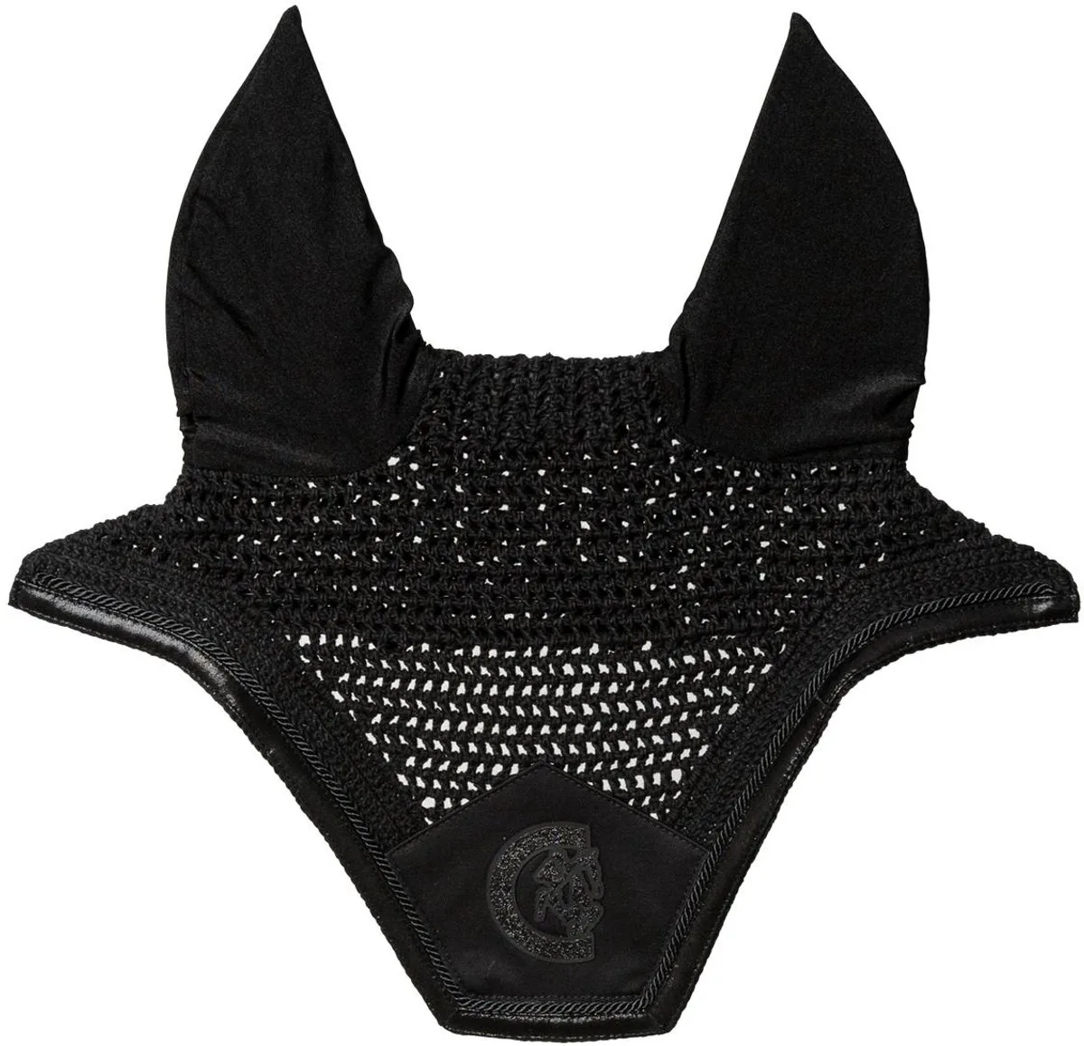 Oornetje wellington soundless glitter sparkling zwart von Kentucky Horsewear – Produktfoto