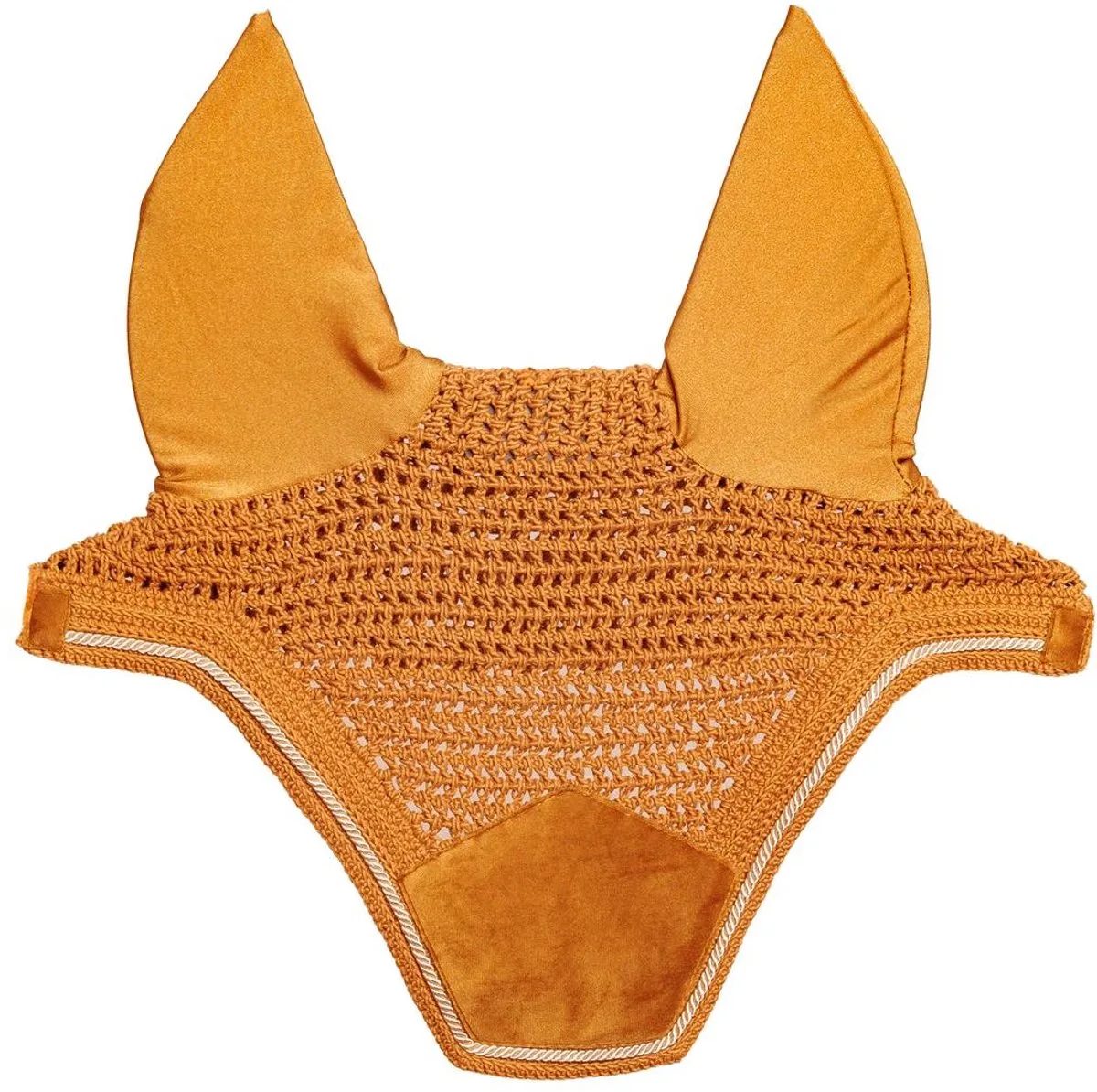 Oornetje Wellington soundless velvet mosterd de Kentucky Horsewear – photo produit