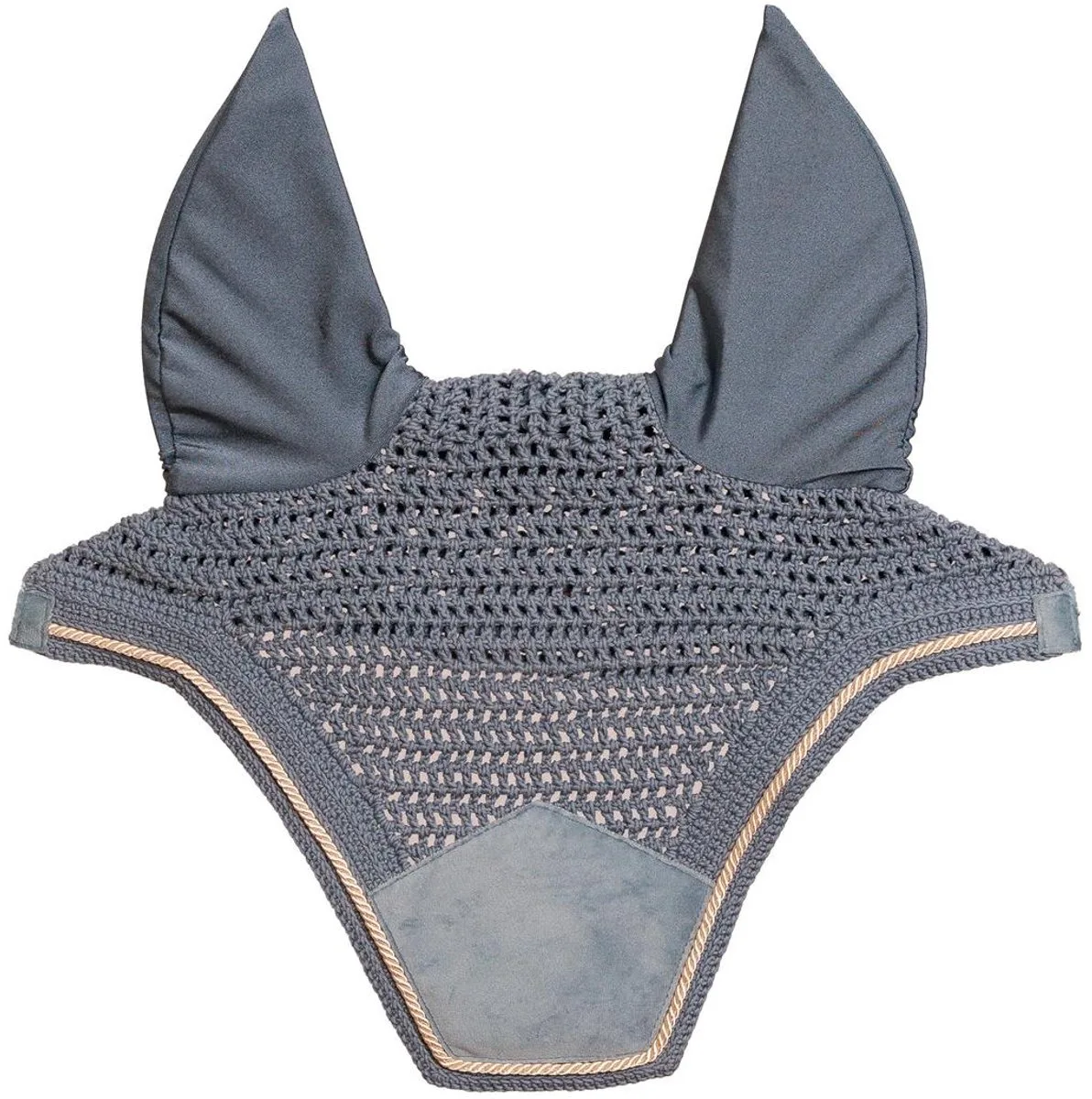 Oornetje Wellington velvet lichtblauw cob de Kentucky Horsewear – photo produit
