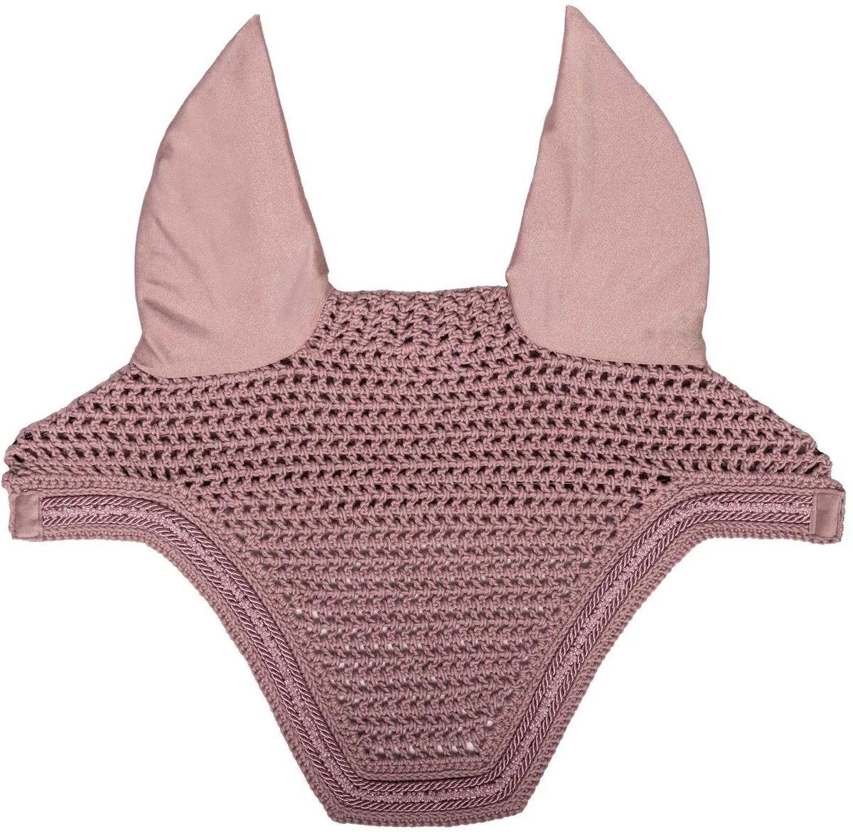 Oornetje Wellington velvet mini pearls oude roze von Kentucky Horsewear – Produktfoto