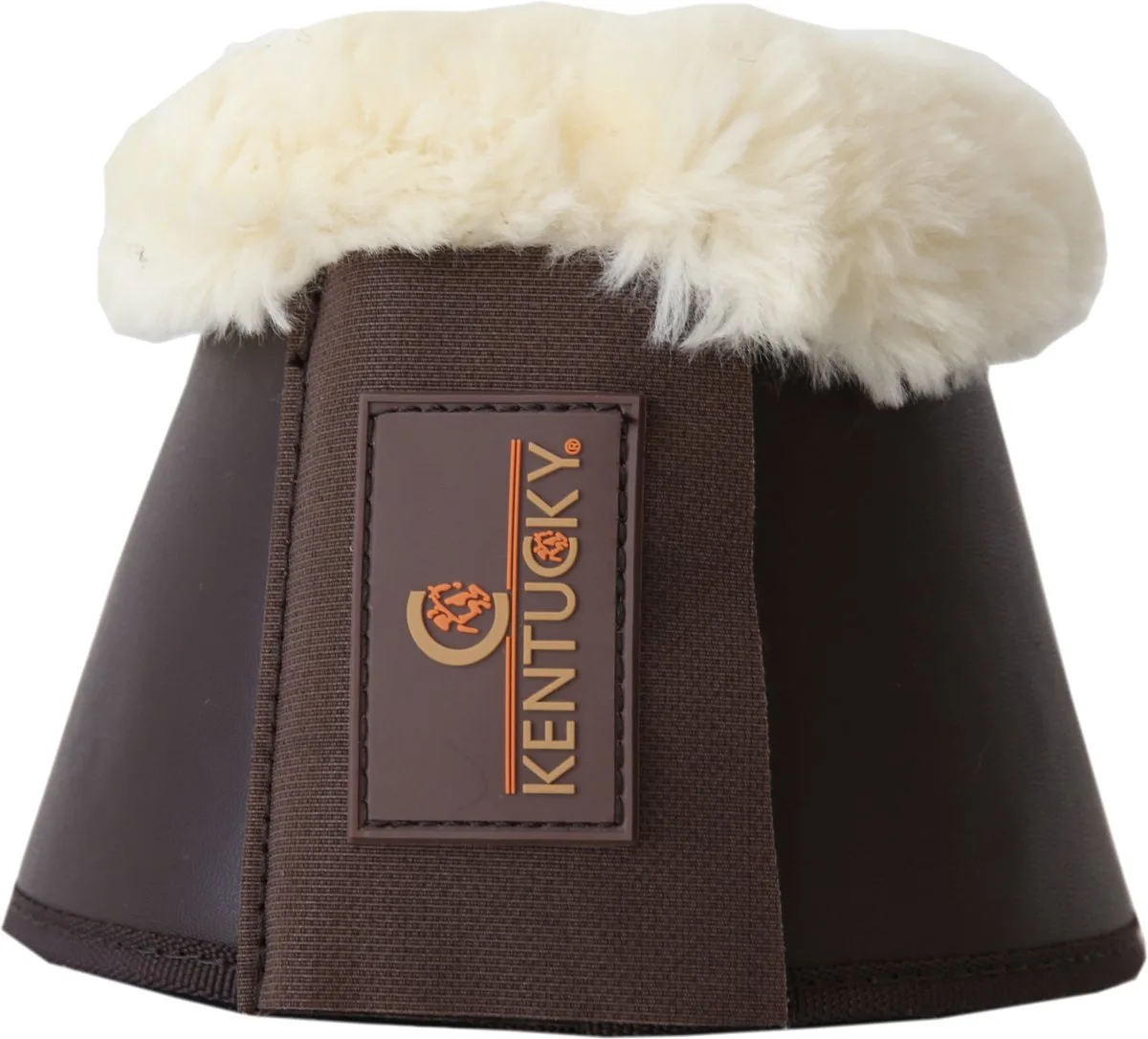 Overreach Boots Naturel - Sheepskin Leather - Maat M de Kentucky Horsewear en Marron – photo produit