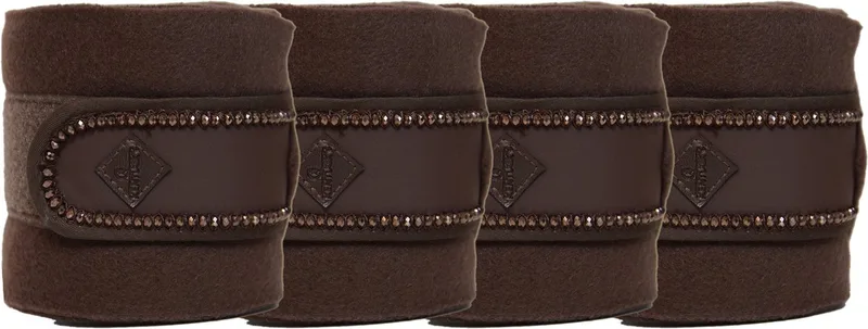 Polar Fleecedeken Polos Pearls - Maat Full de Kentucky Horsewear en Marron – photo produit