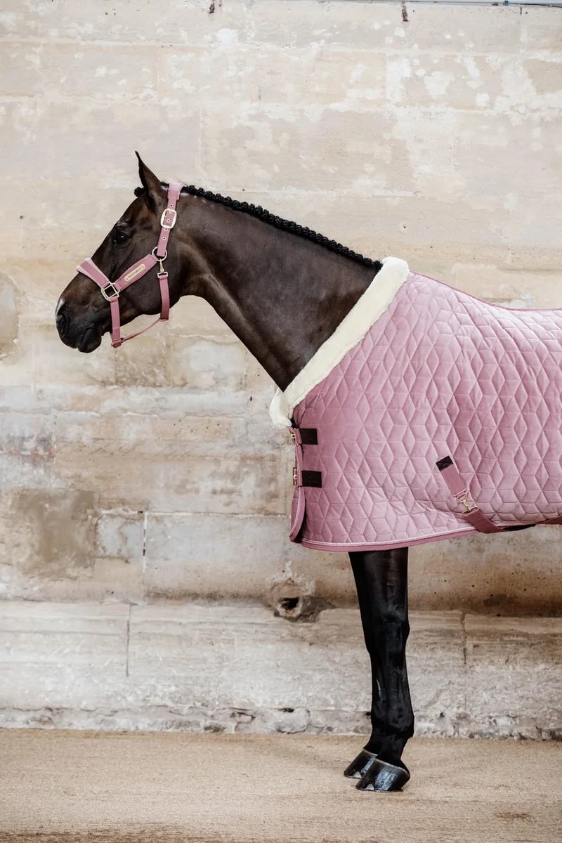 Show Rug Velvet deken oude roos 130-6'0 160g de Kentucky Horsewear en Oudroze – photo produit