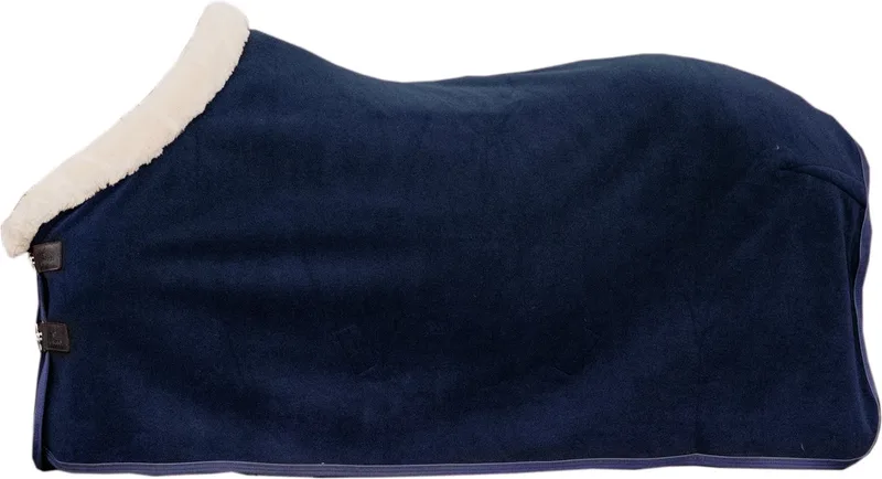 Show Zweetdeken - Fleece Navy - 155 von Kentucky Horsewear in Marineblauw – Produktfoto