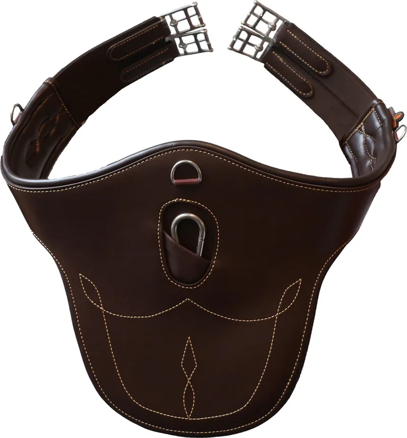 Singel - Buiklapsingel 135 cm de Kentucky Horsewear en Marron – photo produit