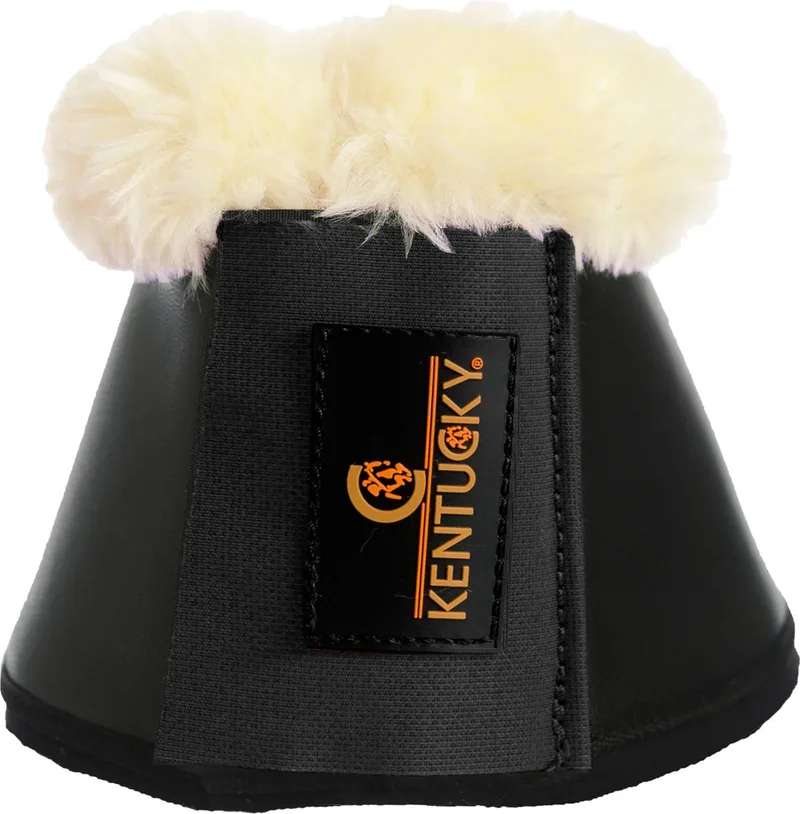Springschoenen Leder wol / bont XXL de Kentucky Horsewear en Noir – photo produit