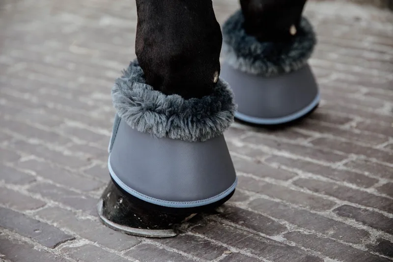 Springschoenen - Leer - Sheepskin - Maat M de Kentucky Horsewear en Gris – photo produit