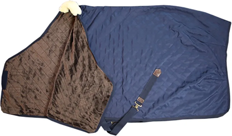 Staldeken Kentucky 0gr - 130/183 fra Kentucky Horsewear i Mørkeblå – produktbillede