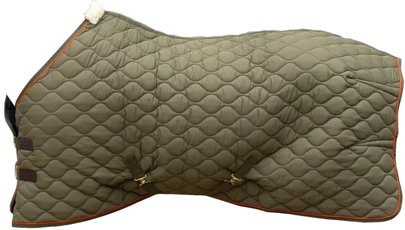 Staldeken wave donker groen 160g 160-7'0 de Kentucky Horsewear en Vert foncé – photo produit
