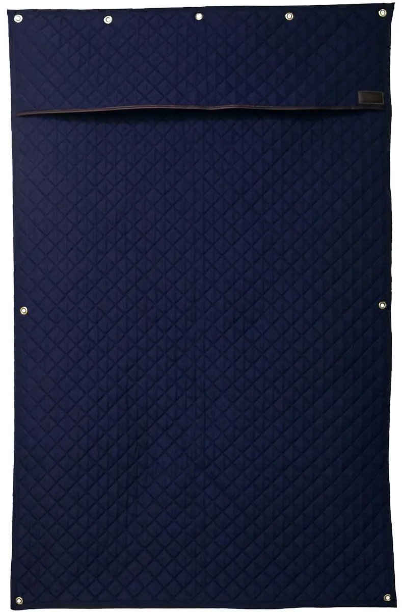 Stalgordijn navy de Kentucky Horsewear en Marineblauw – photo produit