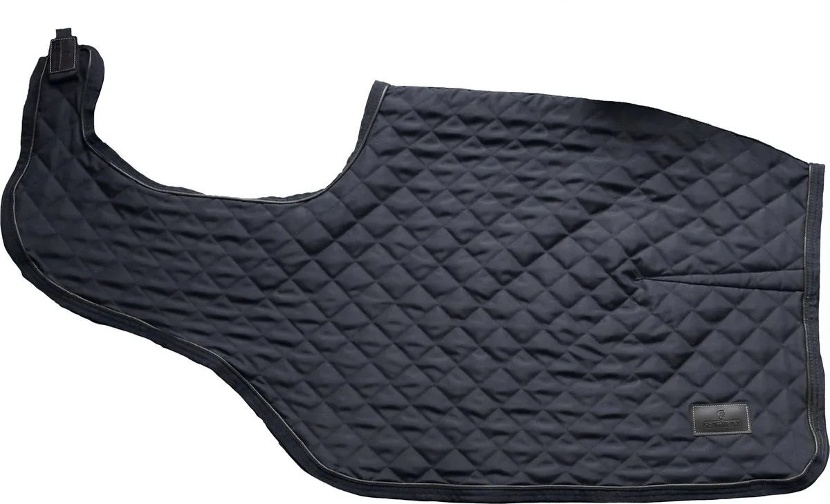 Trainingsdeken Marine - 160g - Maat M de Kentucky Horsewear en Noir – photo produit