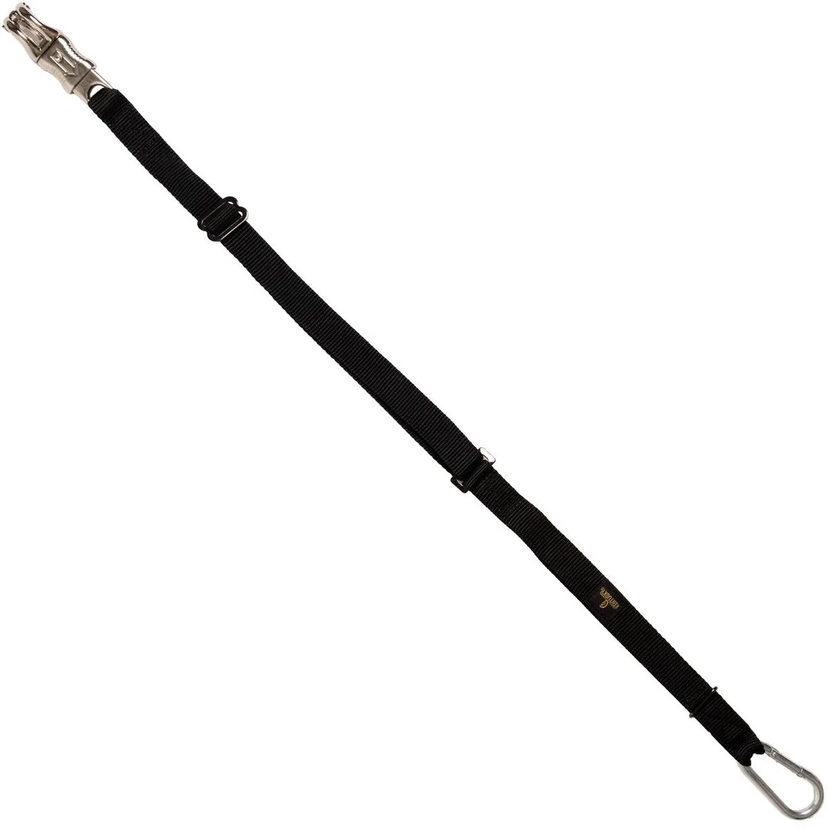 Vastzetlijn safety 70cm van Kentucky Horsewear in Zwart – productfoto