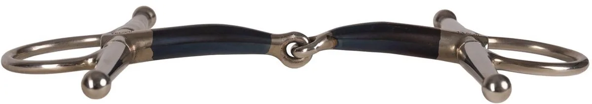 Velari - Kneveltrens enkel gebroken 16mm 12,5cm by Kentucky Horsewear in Sweet iron – product photo