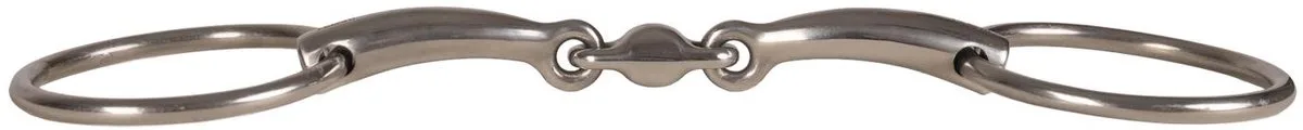 Velari - Watertrens dubbel gebroken 14mm 11,5cm de Kentucky Horsewear en Roestvrij staal – photo produit