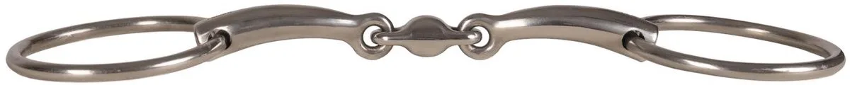 Velari - Watertrens dubbel gebroken 16mm 13,5cm de Kentucky Horsewear en Roestvrij staal – photo produit