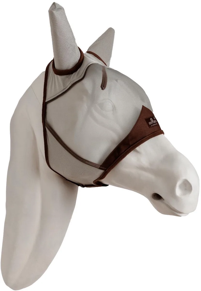 Vliegenmasker - Classic met oren - Zilver - Vliegenmasker Full de Kentucky Horsewear – photo produit