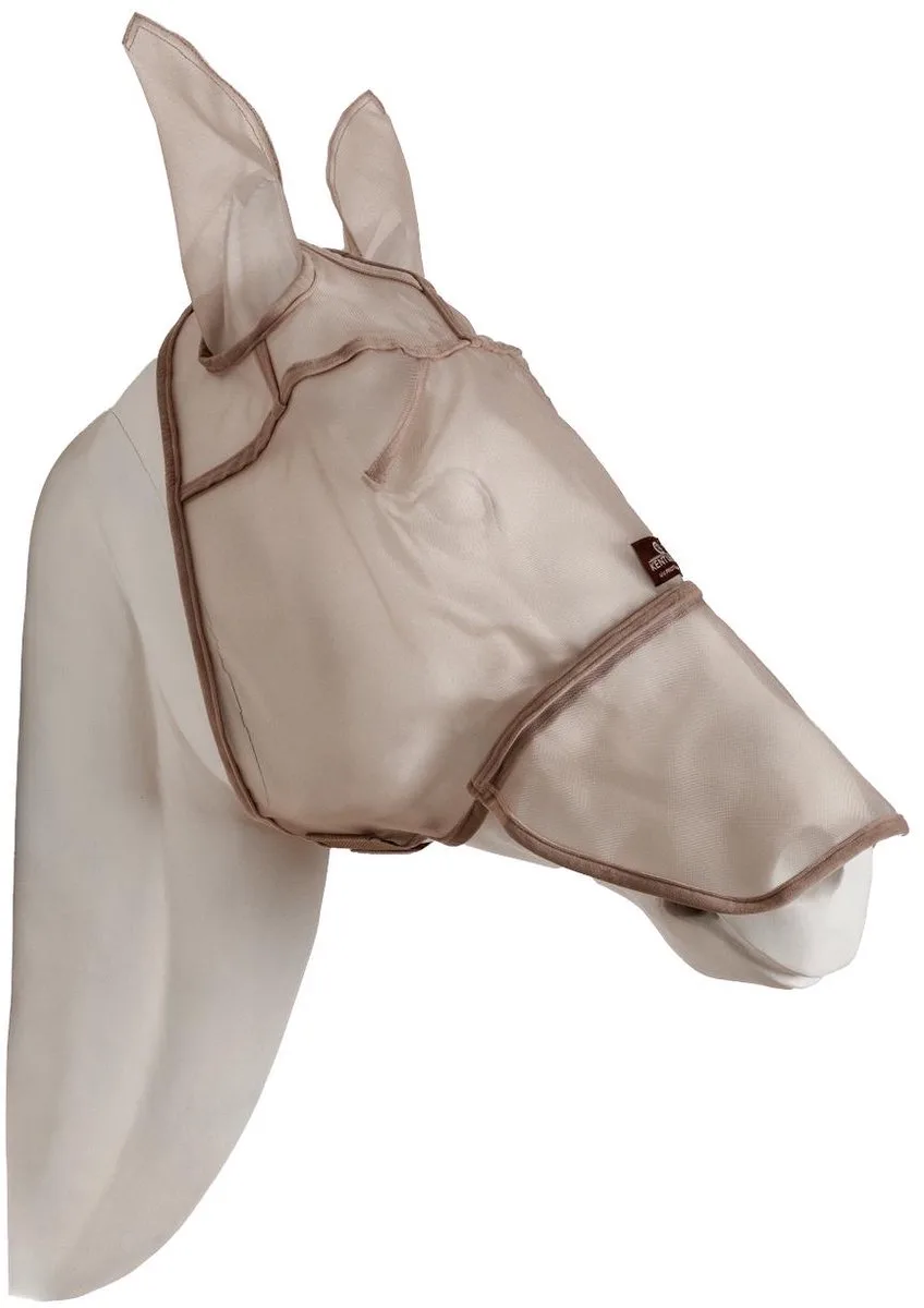 Vliegenmasker COB - Classic - Incl oren en neus - Beige de Kentucky Horsewear – photo produit