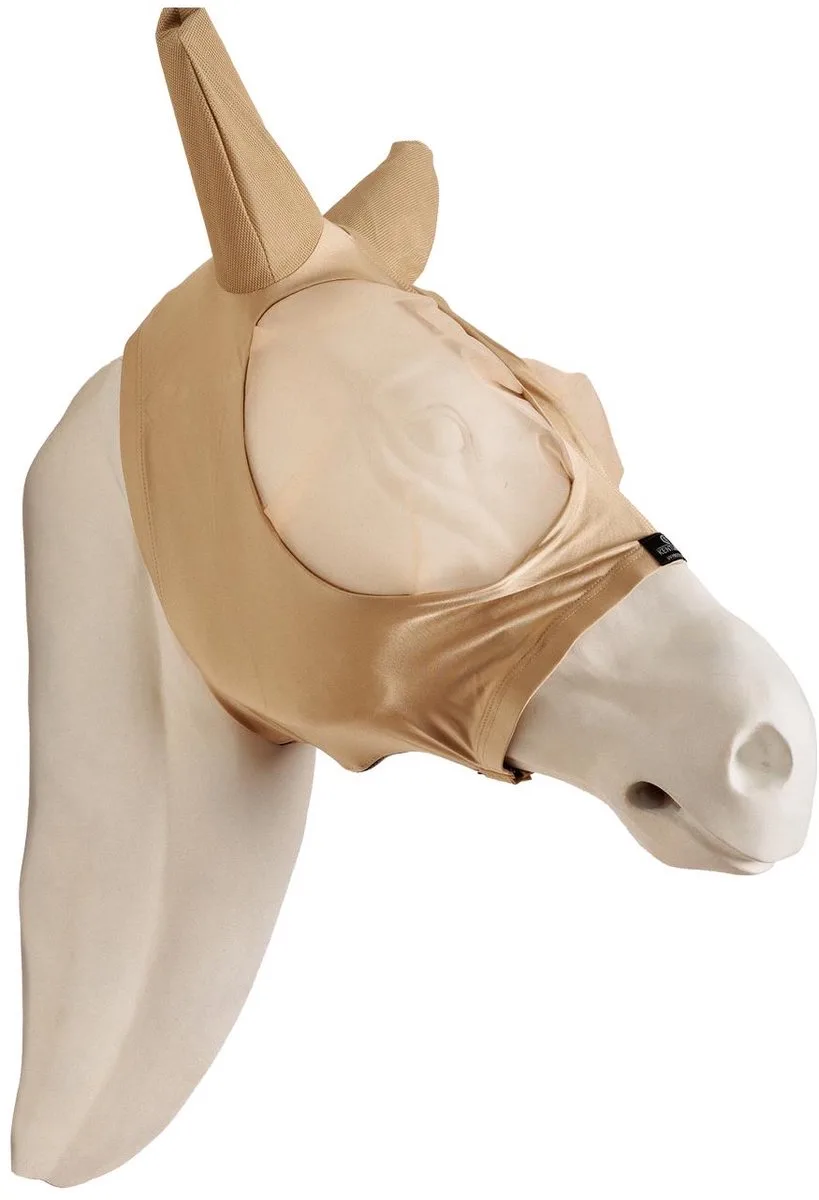 Vliegenmasker slim fit shetland pony beige de Kentucky Horsewear – photo produit