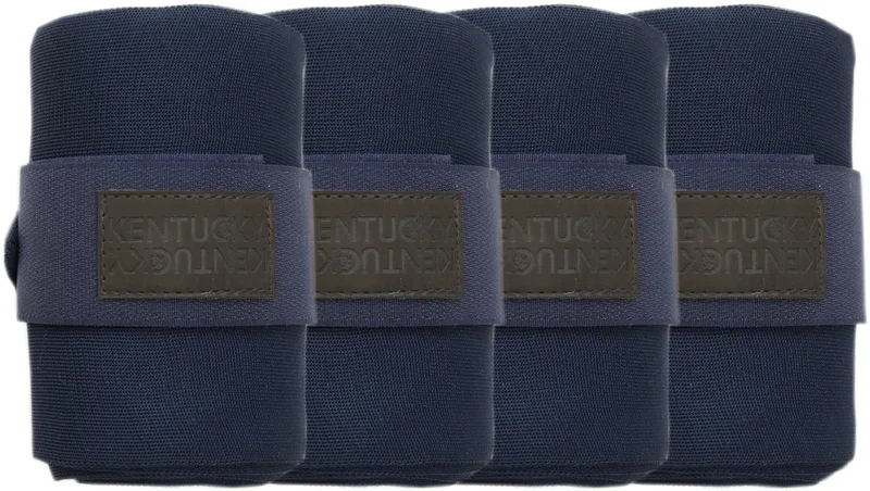 Vuilafstotende stal bandages donkerblauw by Kentucky Horsewear in Marineblauw – product photo