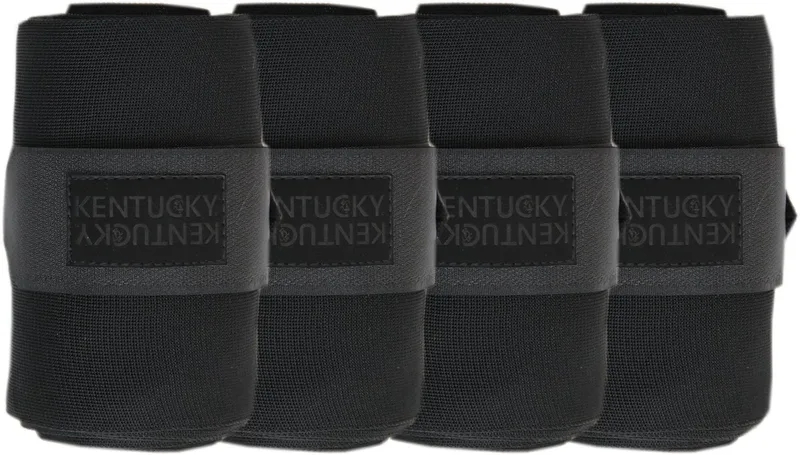 Vuilafstotende stal bandages de Kentucky Horsewear en Noir – photo produit