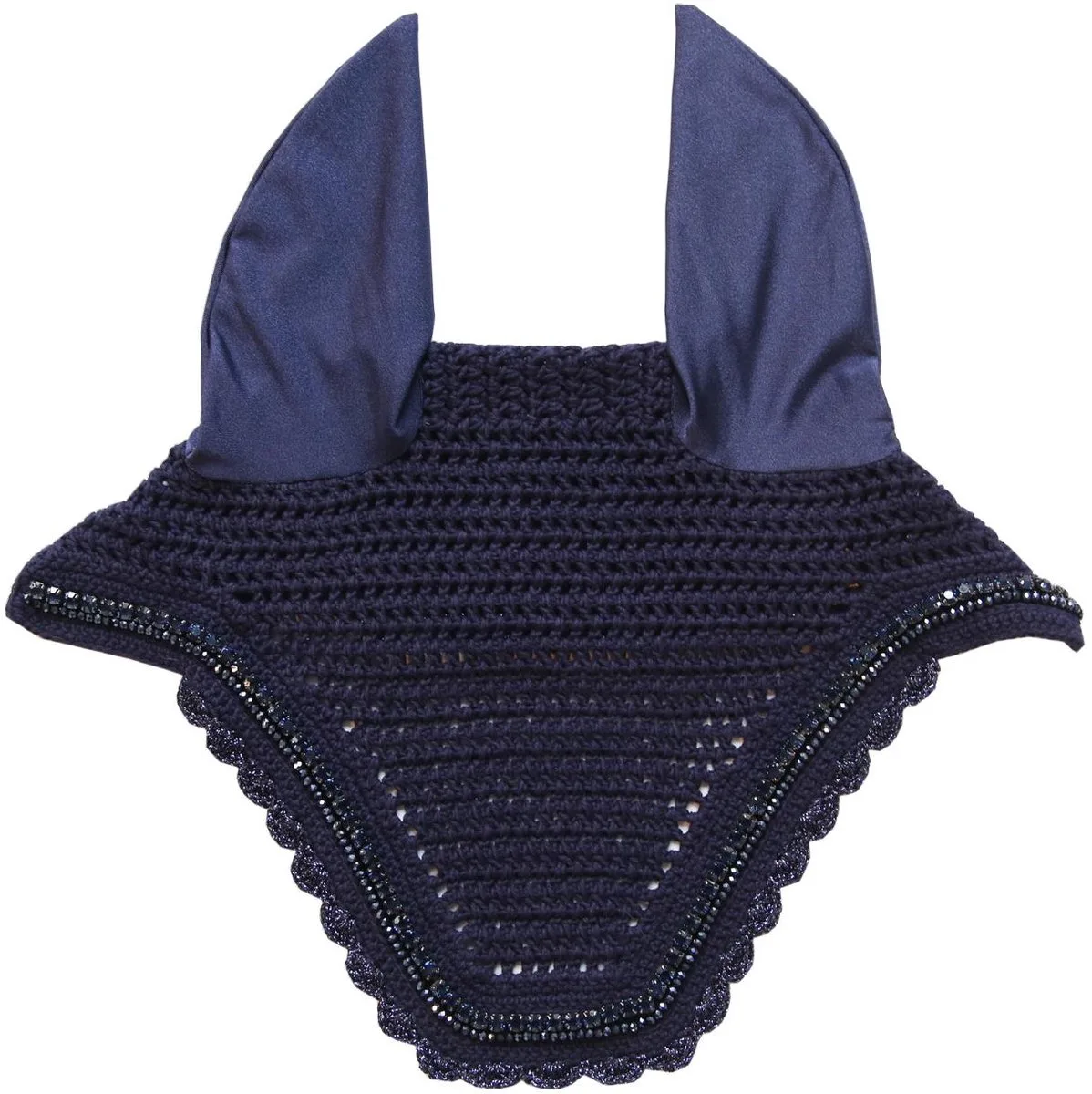 Wellington Oornetje - Stone & Pearl - Donker Navy - Cob de Kentucky Horsewear – photo produit
