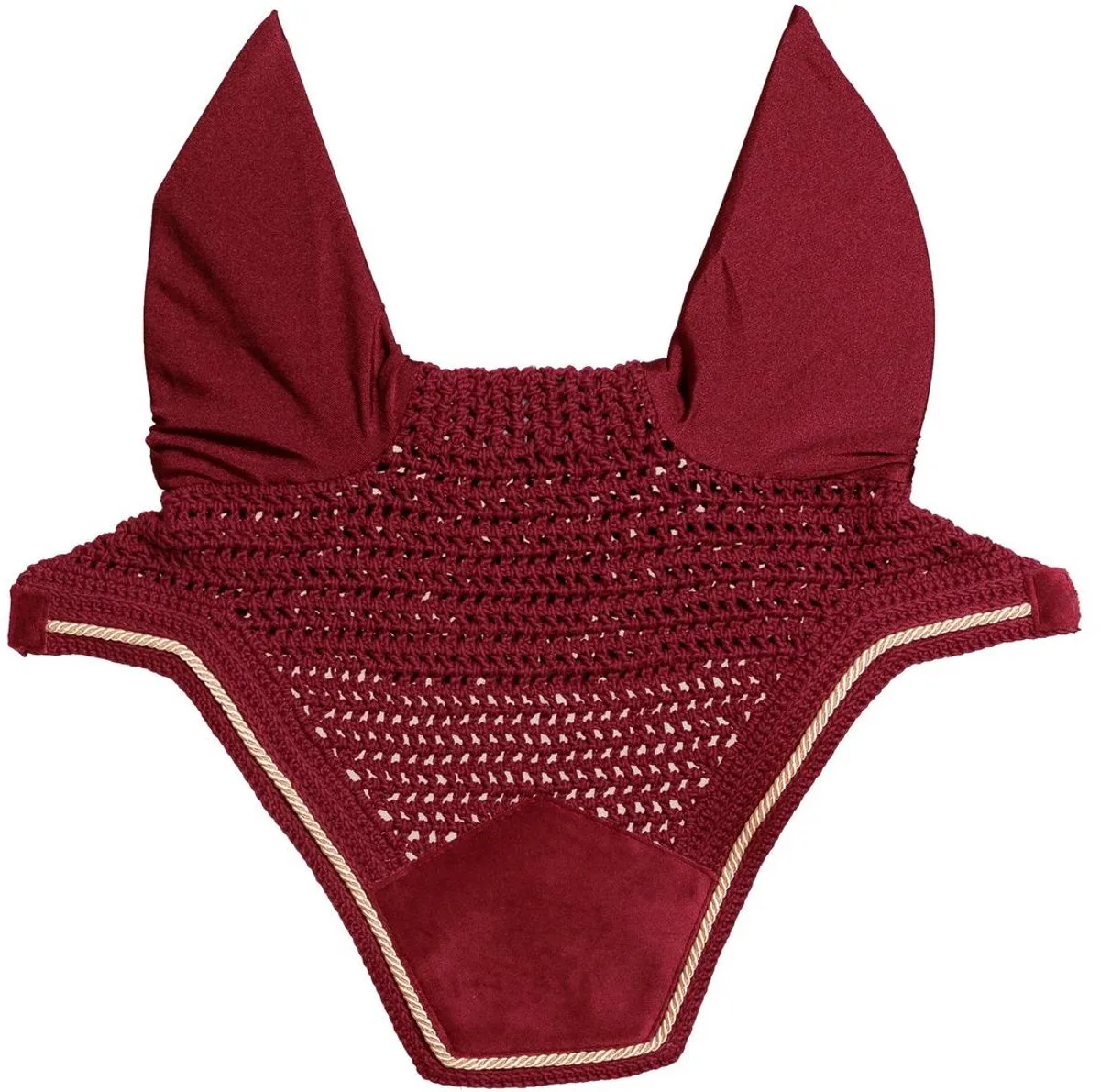Wellington Oornetje - Velvet - Fuchsia - Voor Paard de Kentucky Horsewear – photo produit