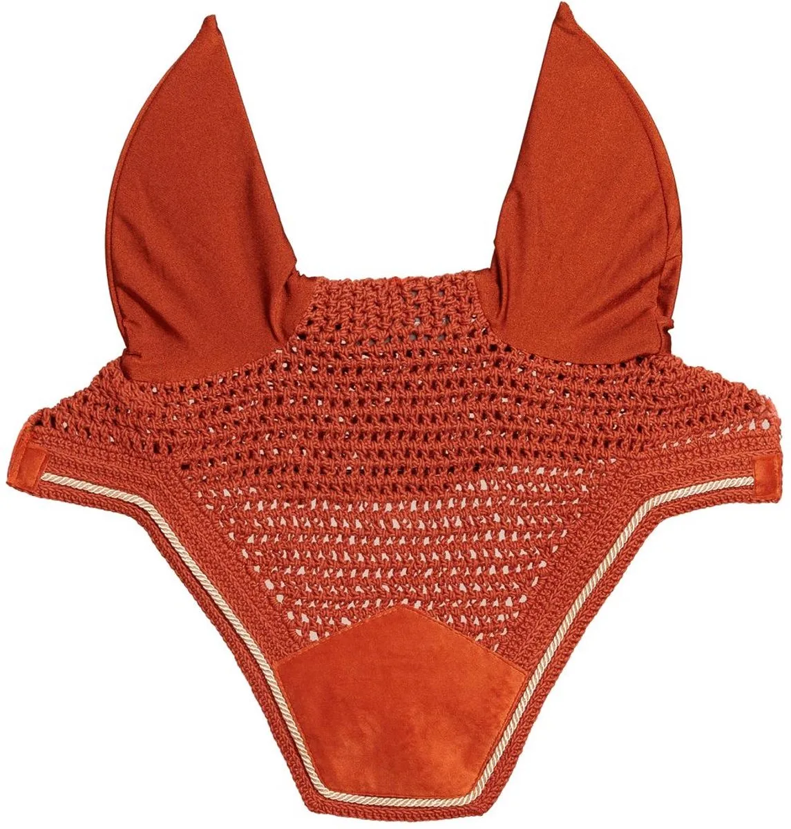 Wellington Oornetje - Velvet - Oranje - Voor Paard de Kentucky Horsewear – photo produit
