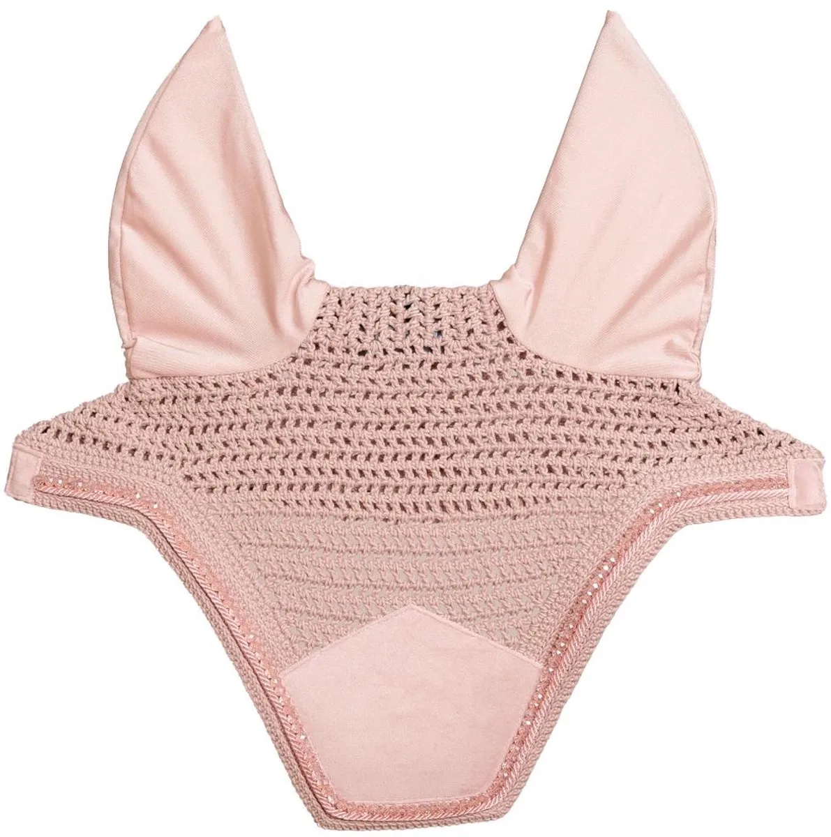 Wellington Oornetje - Velvet Pearls - Roze - Voor Paard de Kentucky Horsewear – photo produit
