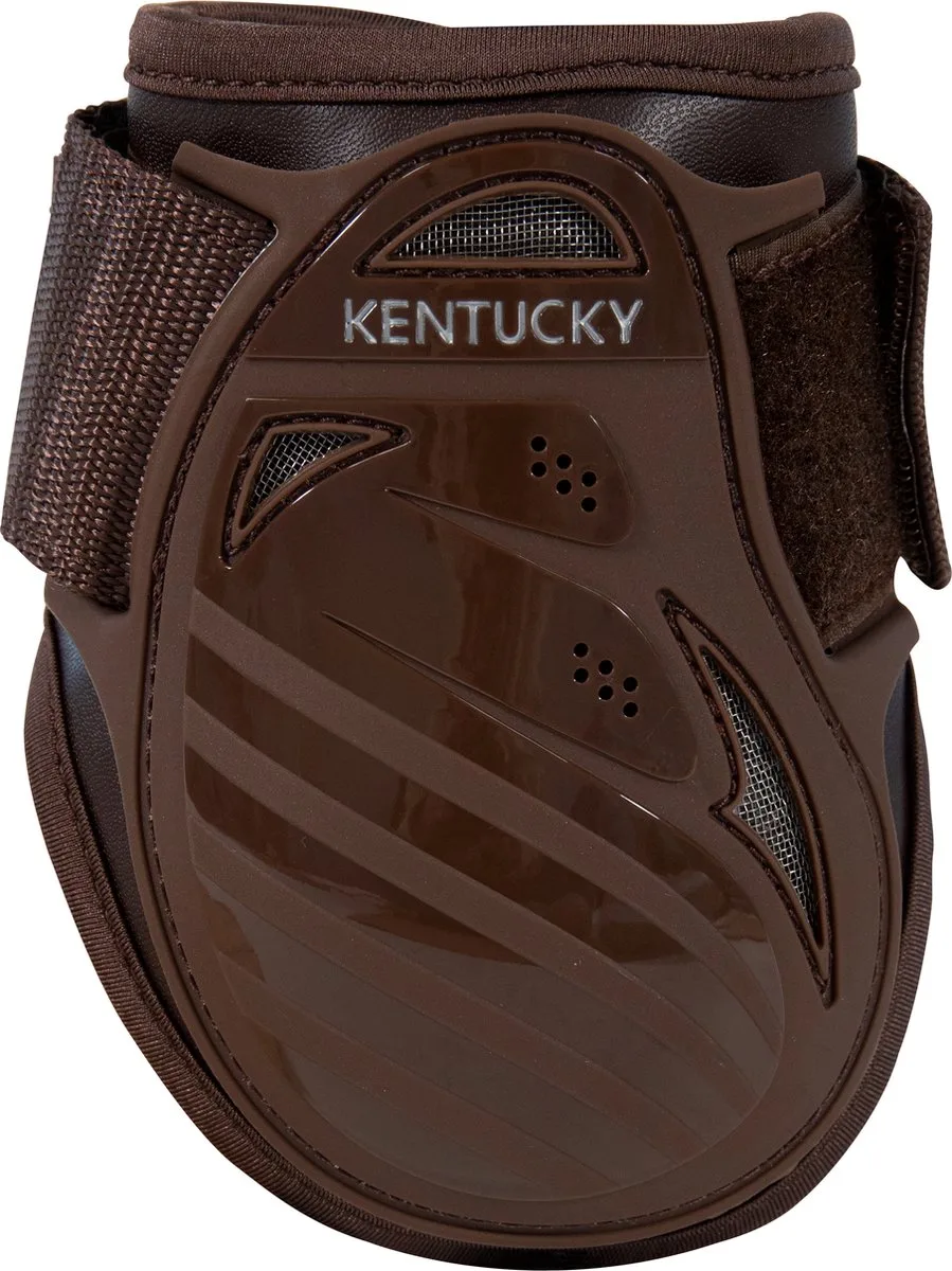 Young Horse Fetlock Boots - Maat L de Kentucky Horsewear en Marron – photo produit