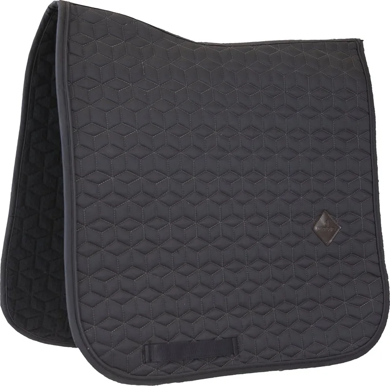 Zadeldek Basic - Dressuur - Maat Full by Kentucky Horsewear in Grey – product photo