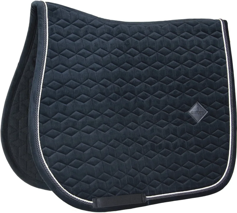 Zadeldek Basic Velvet by Kentucky Horsewear in Black – product photo