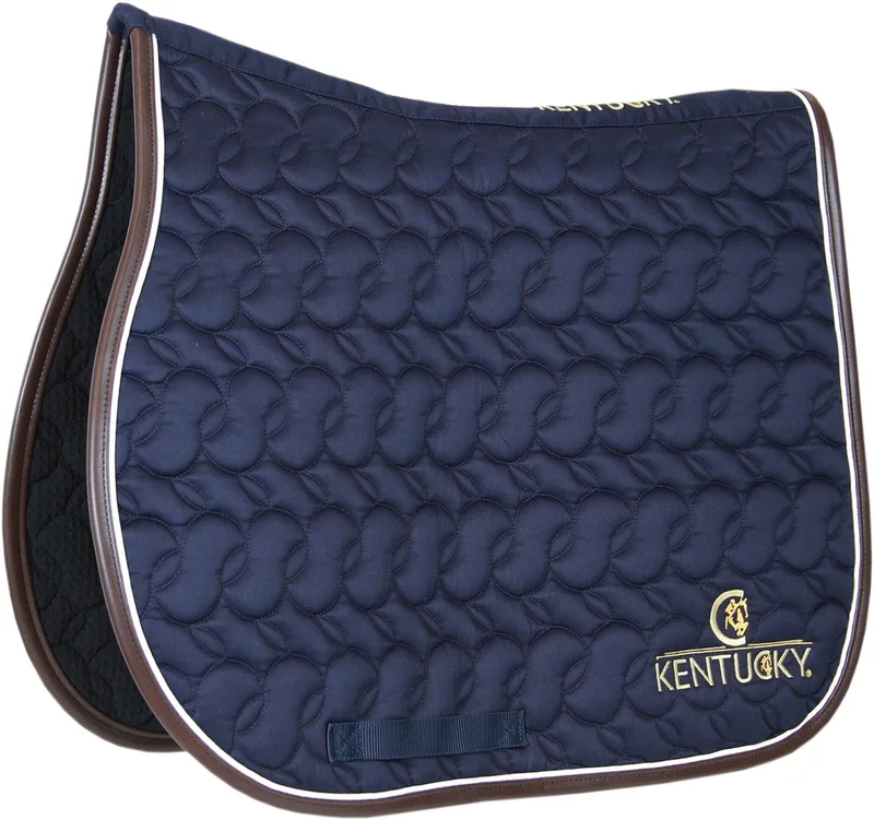 Zadeldek - Donkerblauw - Met Logo de Kentucky Horsewear en Marineblauw – photo produit