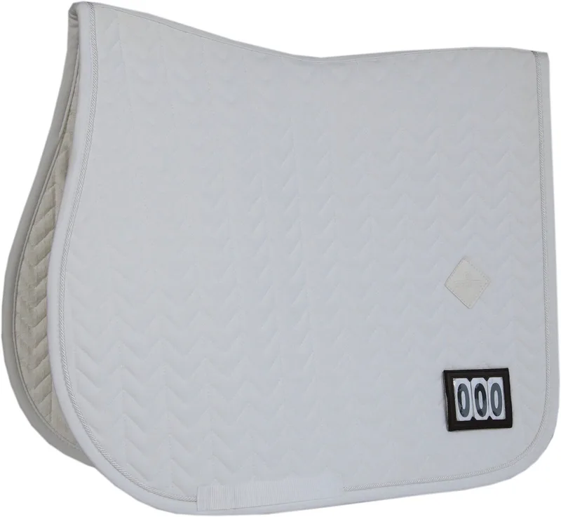 Zadeldek Fishbone Competition by Kentucky Horsewear in White – product photo
