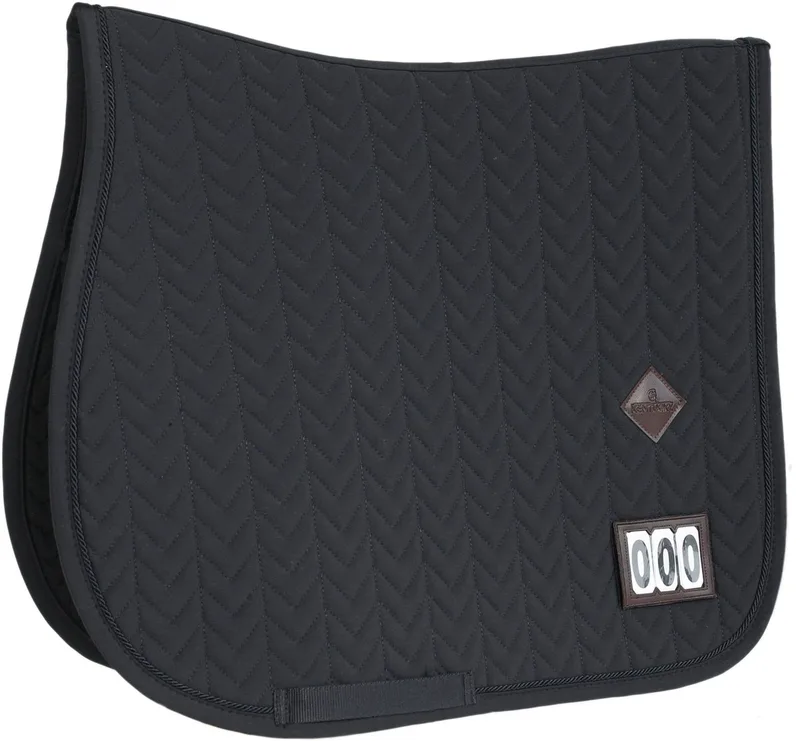 Zadeldek Fishbone Competition by Kentucky Horsewear in Black – product photo