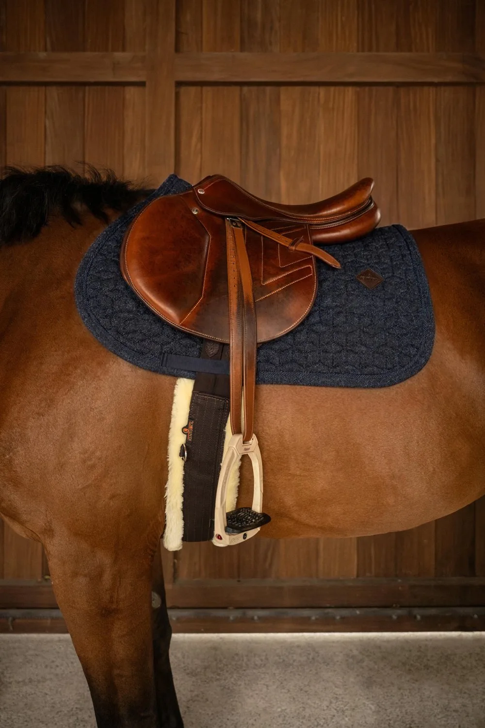 Zadeldek Full Sparkling Old Rose - Jumping Pony | Zadeldekje paard de Kentucky Horsewear en Multicolore – photo produit