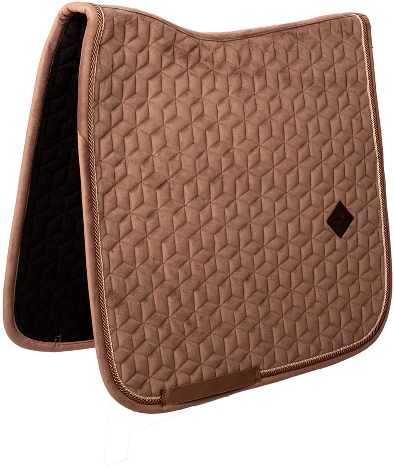 Zadeldek Kentucky Velvet von Kentucky Horsewear in Braun – Produktfoto