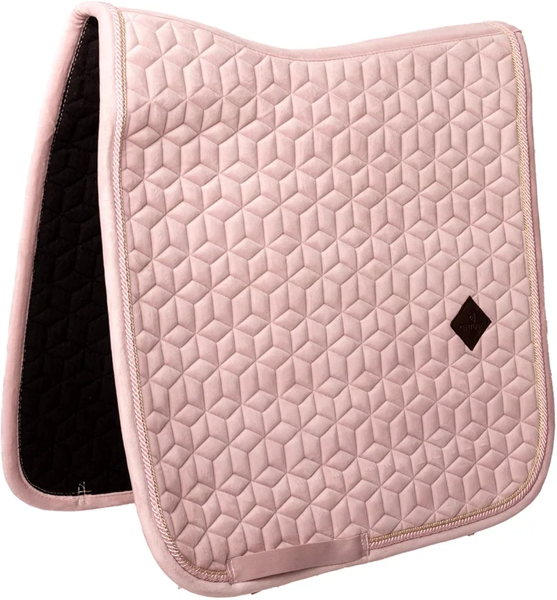 Zadeldek Kentucky Velvet by Kentucky Horsewear in Lichtroze – product photo