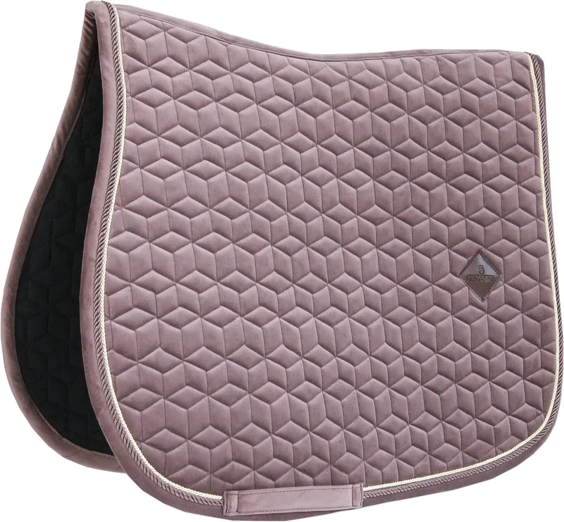 Zadeldek - Velvet de Kentucky Horsewear en Lichtpaars – photo produit