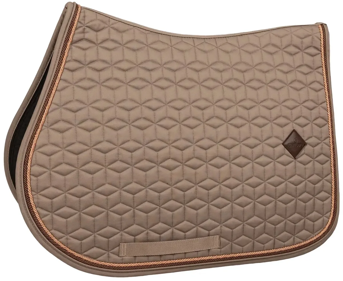 Zadeldek voor paarden Kentucky Horsewear Classic by Kentucky Horsewear in Beige bruin 6 – product photo