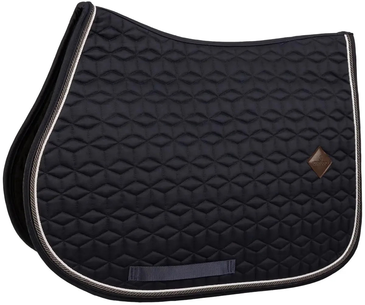 Zadeldek voor paarden Kentucky Horsewear Classic de Kentucky Horsewear en Bleu foncé – photo produit