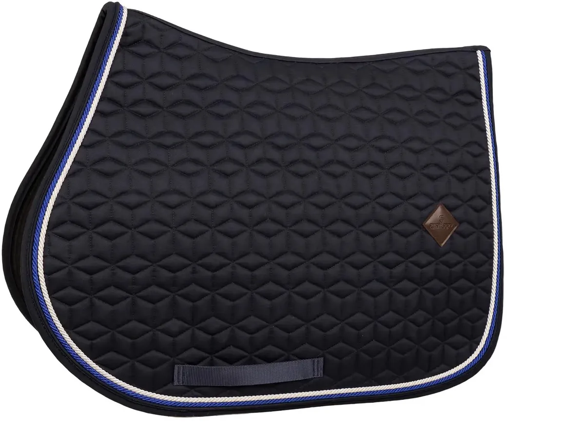 Zadeldek voor paarden Kentucky Horsewear Classic by Kentucky Horsewear in Navy royal blue – product photo