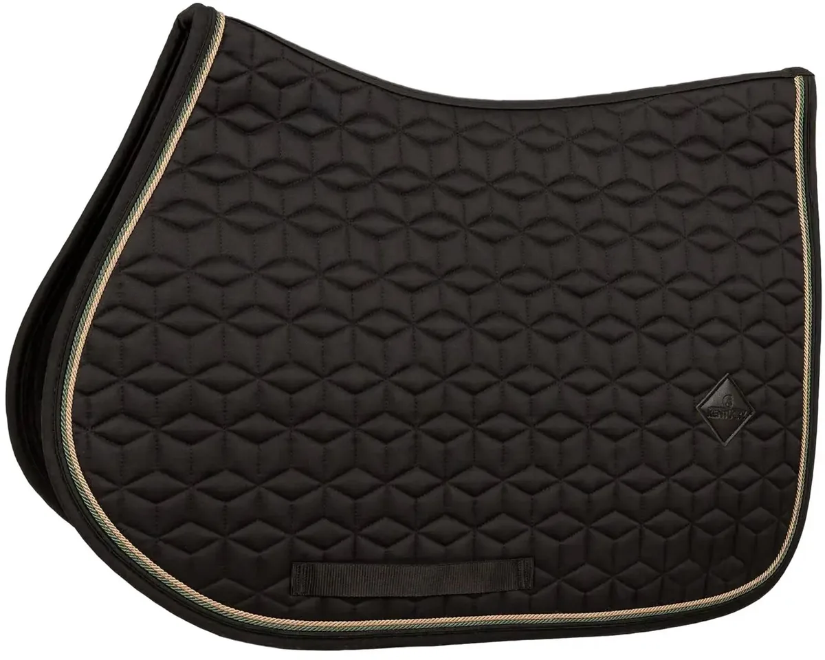 Zadeldek voor paarden Kentucky Horsewear Classic van Kentucky Horsewear in Zwart – productfoto