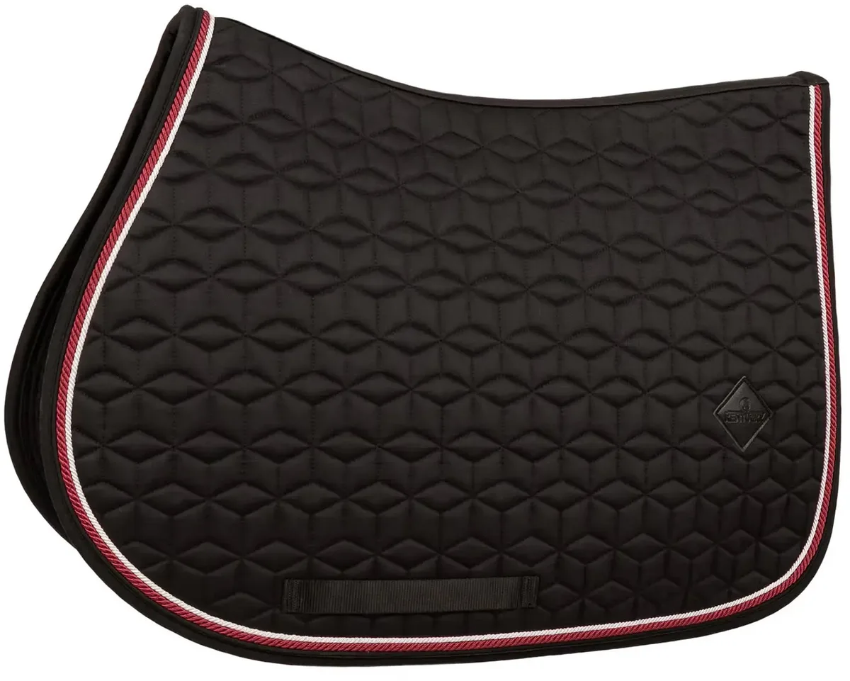 Zadeldek voor paarden Kentucky Horsewear Classic van Kentucky Horsewear in Zwart – productfoto