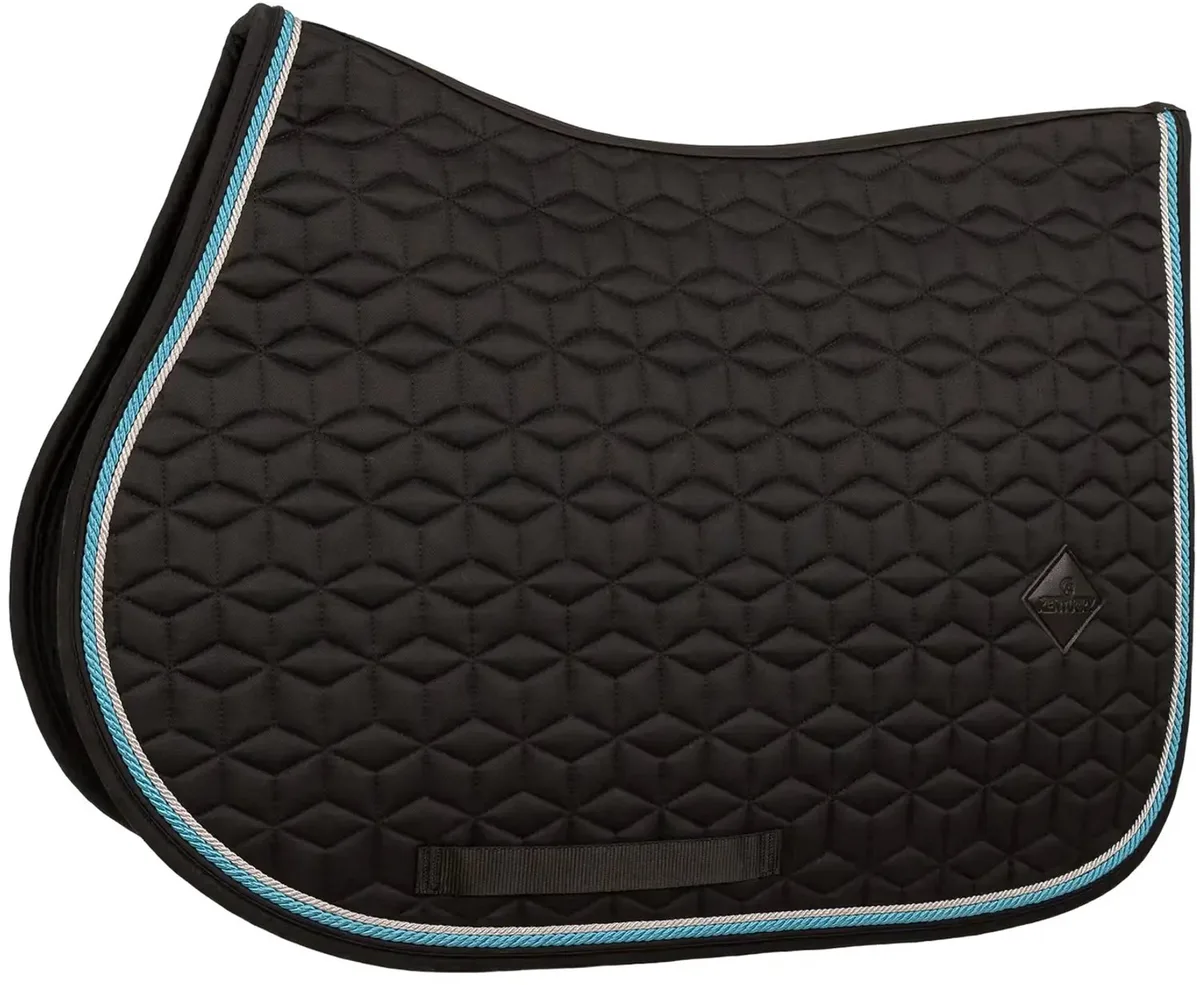 Zadeldek voor paarden Kentucky Horsewear Classic van Kentucky Horsewear in Zwart – productfoto