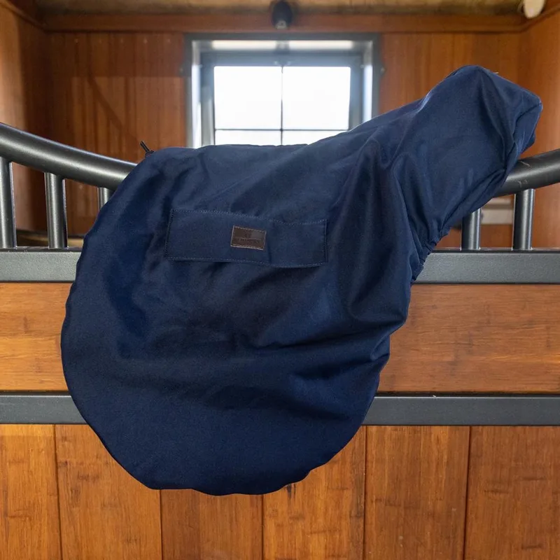 Zadeldekje waterbestendig jumping navy de Kentucky Horsewear en Marineblauw – photo produit